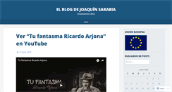 Desktop Screenshot of joaquinsarabia.com