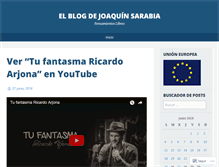 Tablet Screenshot of joaquinsarabia.com